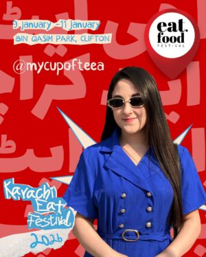 Uroosa Khan Instagram - Meet more of our official bloggers for #KarachiEat2026
Introducing Uroosa Khan, Nimra Nadeem, Murtaza Khan and Bhumika Khubchandani

@uroosasays @mycupofteea @murtuzakhan._ @blogft._bhumi 

#karachi #karachieat #officialblogger