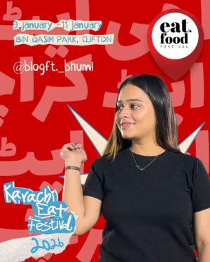 Uroosa Khan Instagram - Meet more of our official bloggers for #KarachiEat2026
Introducing Uroosa Khan, Nimra Nadeem, Murtaza Khan and Bhumika Khubchandani

@uroosasays @mycupofteea @murtuzakhan._ @blogft._bhumi 

#karachi #karachieat #officialblogger