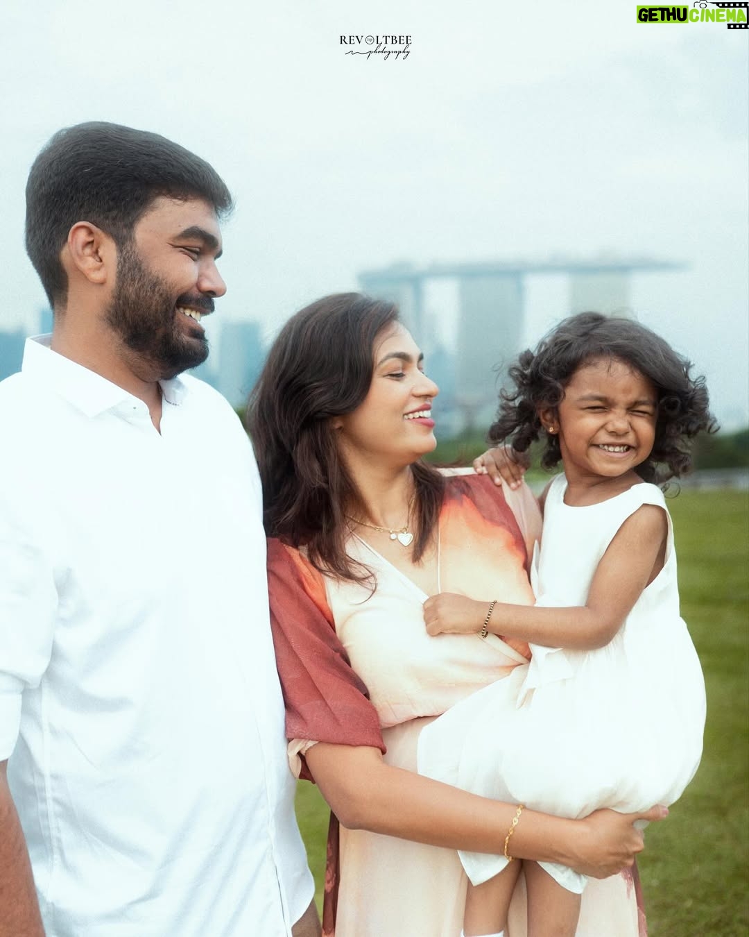 VJ Akshaya - 7.3K Likes - Happiest birthday to my lil Mottu @adya_niyanthan 
I love you more than words can say. You’re my sunshine, my moon, my light, and my everything ❤️🤩

Pc: Thank you Yogesh for beautiful pictures @revoltbee_photography 😍

#vjakshaya #adyaturns3 #mylilmottu #singapore