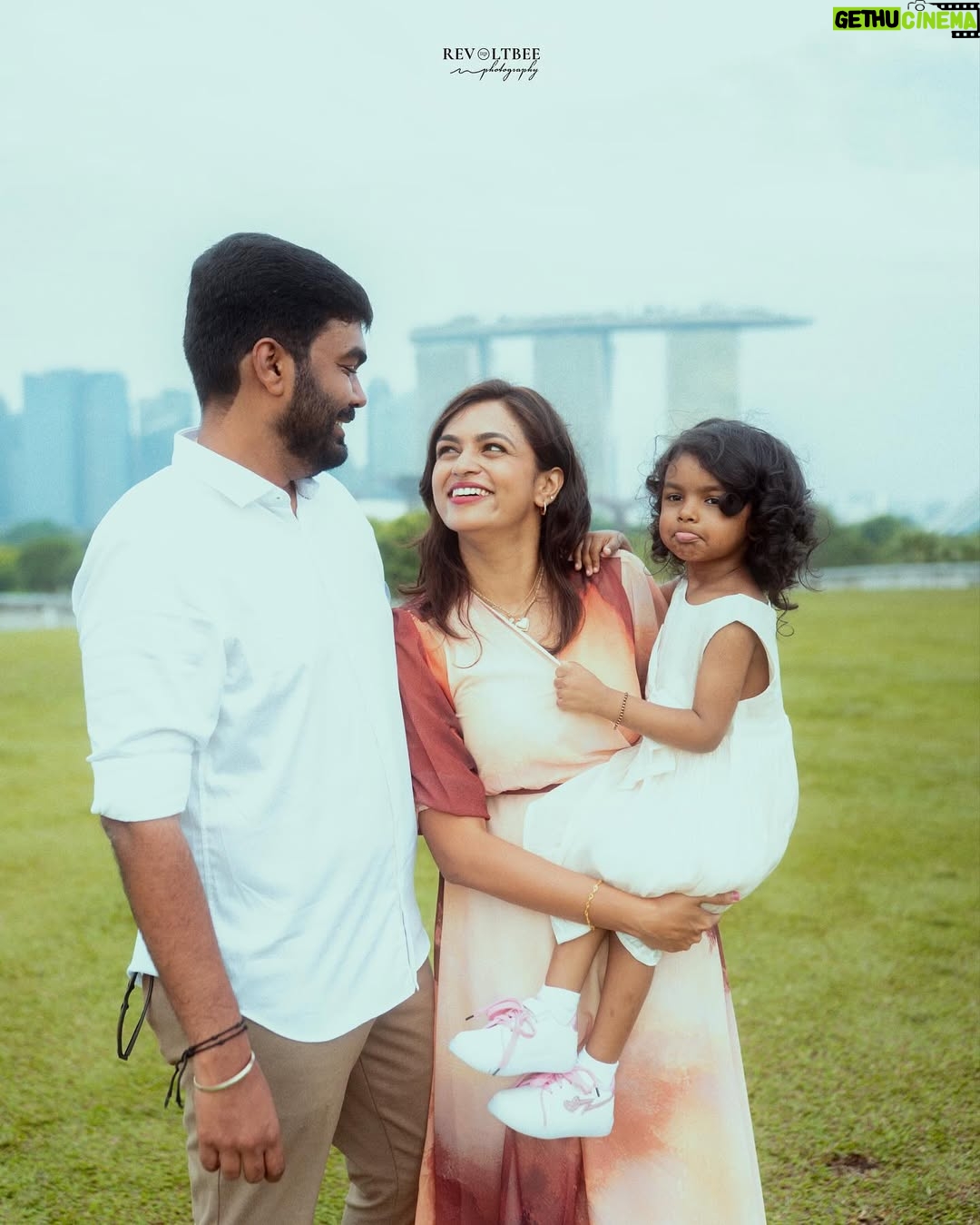VJ Akshaya - 7.3K Likes - Happiest birthday to my lil Mottu @adya_niyanthan 
I love you more than words can say. You’re my sunshine, my moon, my light, and my everything ❤️🤩

Pc: Thank you Yogesh for beautiful pictures @revoltbee_photography 😍

#vjakshaya #adyaturns3 #mylilmottu #singapore
