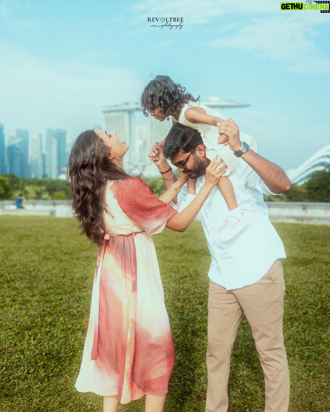 VJ Akshaya - 7.3K Likes - Happiest birthday to my lil Mottu @adya_niyanthan 
I love you more than words can say. You’re my sunshine, my moon, my light, and my everything ❤️🤩

Pc: Thank you Yogesh for beautiful pictures @revoltbee_photography 😍

#vjakshaya #adyaturns3 #mylilmottu #singapore
