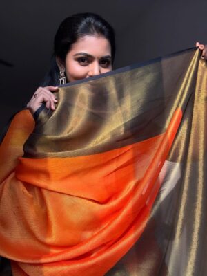 VJ Mounika Instagram - 🧡🧡🧡🧡 🧡

”Life is 10% what happens to us and 90% how we react to it.”