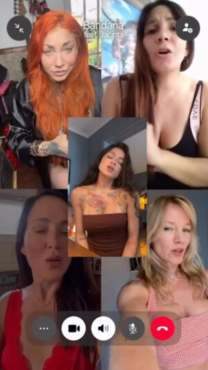 Valeria Gastaldi Instagram - Como les habíamos anticipado, teníamos algo muy lindo para compartir 🤍
Pintó llamado entre amigas y, entre charla, risas y canto, nació esta versión.
Así suena MÍO, en su versión gitana, junto a Jacinta ✨🎶
Gracias @dimejacinta, fue un placer compartir este momento.
Disfruten de la primera #BandanaSession y prepárense porque se viene mucho más.
Edición: @brunomattera