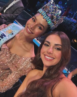 Valerie Abou Chacra Instagram - Full circle moment š« 10 years later, back to where it all began š So honored to be part of Miss Lebanon jury celebrating, confidence and the incredible women representing our country š±š§ congratulations to our newly crowned Miss @perrlaaharb ā„ļø
