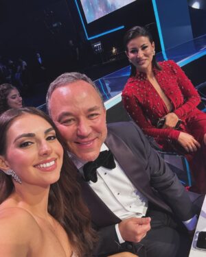 Valerie Abou Chacra Instagram - Full circle moment š« 10 years later, back to where it all began š So honored to be part of Miss Lebanon jury celebrating, confidence and the incredible women representing our country š±š§ congratulations to our newly crowned Miss @perrlaaharb ā„ļø