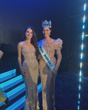 Valerie Abou Chacra Instagram - Full circle moment š« 10 years later, back to where it all began š So honored to be part of Miss Lebanon jury celebrating, confidence and the incredible women representing our country š±š§ congratulations to our newly crowned Miss @perrlaaharb ā„ļø