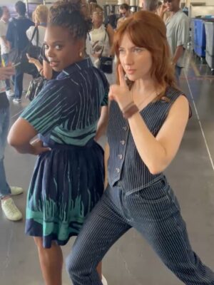 Valorie Curry Instagram - That’s a wrap on Firecracker. 

It has been a wild, life changing ride to be a part of The Boys.  I’m thrilled to leave behind the cutlets and heels, but I’m taking with me the incredible friendships I’ve made, and everything I’ve learned along the way. 

Thank you @erickripke1 for giving me a place to put my rage, grief, humor, and ridiculous Southern accent, but especially for the opportunity to stretch myself as an actor to fill her very, very tall boots. I’m forever grateful and traumatized in the best sense.

Y’all were truly diabolical ❤️