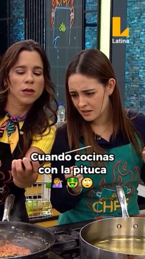 Vanessa Terkes Instagram - #ElGranChefFamosos 😱 OH MY GUCCI, WE ARE BILINGÜES EN ESTA ACADEMIA 🤣
➡️Mira #ElGranChefFamosos : La Academia a través de la señal de Latina y Latina.pe 🍽️📺
#chefcitos #elgranchef #elgrancheffamosos
