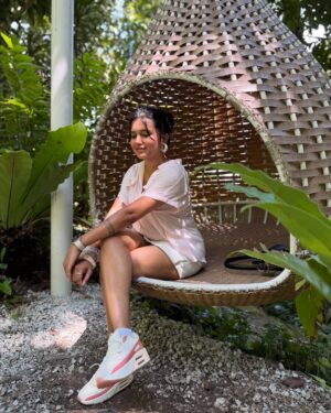Varsha Kaveri Instagram - Hadonavve ohoho🤭🌸🧿

#varshakaveri