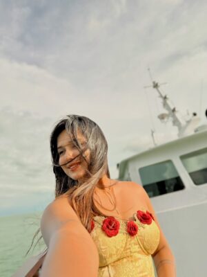 Varsha Kaveri Instagram - Serving birthday looks & main character energy 💋🧿

#varshakaveri #birthday
