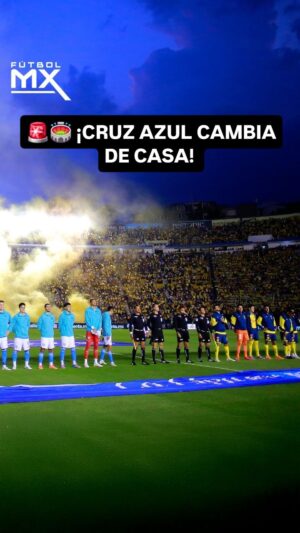 Vero Rodríguez Instagram - 🚨🏟️ ¡CRUZ AZUL CAMBIA DE CASA! 🏟️🚨

💥 La Máquina jugará en el Estadio Cuauhtémoc de Puebla tras no llegar a un acuerdo con la UNAM para seguir en CU 😳

¿Le afectará este nuevo “hogar” a los celestes? 🤔🔵

🎙️ Esto hablaron @joseluislopezsalido, @verolaguera y @calvomx

🎥 EN VIVO Futbol MX: Todos los jueves a las 8pm ET por Telemundo Deportes Ahora

#TelemundoDeportesAhora #FutbolMX