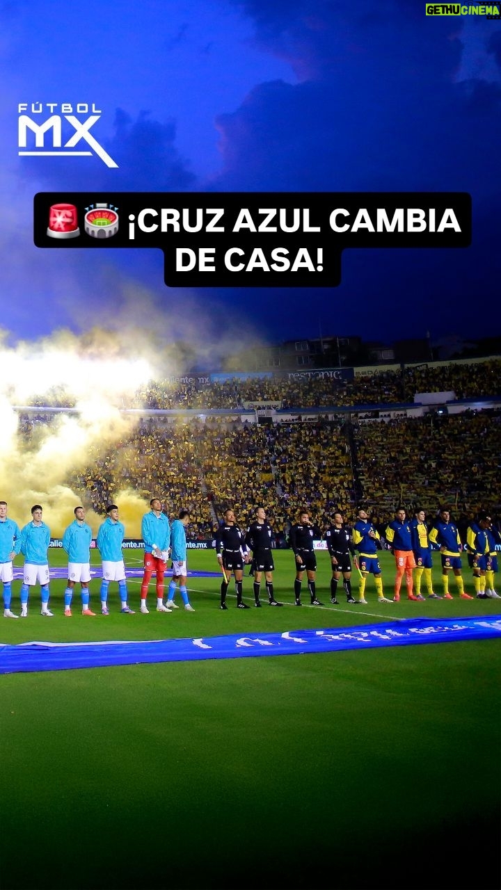 Vero Rodríguez - 308 Likes - 🚨🏟️ ¡CRUZ AZUL CAMBIA DE CASA! 🏟️🚨

💥 La Máquina jugará en el Estadio Cuauhtémoc de Puebla tras no llegar a un acuerdo con la UNAM para seguir en CU 😳

¿Le afectará este nuevo “hogar” a los celestes? 🤔🔵

🎙️ Esto hablaron @joseluislopezsalido, @verolaguera y @calvomx

🎥 EN VIVO Futbol MX: Todos los jueves a las 8pm ET por Telemundo Deportes Ahora

#TelemundoDeportesAhora #FutbolMX