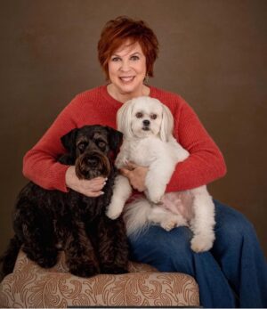 Vicki Lawrence Instagram - If you’re thinking of getting a puppy or a cat for Christmas, rescue! Rescue one of the millions of animals in this country that need a home and some love. These are my babies, Toby and Hannah. Both rescues ❤️ My favorite organization is Retrievers And Friends in Temecula. They do an awesome job of placing their animals in a loving home. Maybe yours? Tell them Vicki sent you.❤️💕