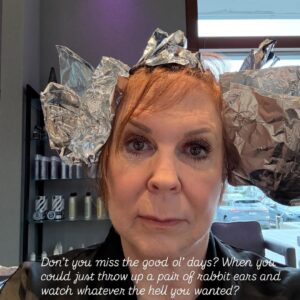 Vicki Lawrence Instagram - #cbs #nbc #abc #thebigthree #noclicker #getupoffyourass #colorbars