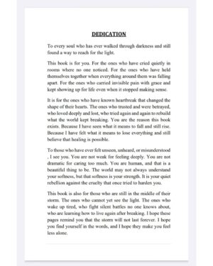Vidushi Malpani Instagram - It is finally live.
The Girl Who Smiled at the Storm is now available on Amazon.
This book is for those who survived their storms and are learning how to live after them.
For the ones who healed but still carry scars.
For the ones who chose softness, peace, and quiet courage.
This is the next chapter after Healed and Unstoppable.
Not about fighting anymore, but about standing still and breathing again.
If you are healing, becoming, or simply trying, this book is for you.
Available now on Amazon.
Paperback edition.
Author: Vidushi Malpani
9th book ❤️
#TheGirlWhoSmiledAtTheStorm #VidushiMalpani #NewBookRelease #AmazonBooks #SelfHelpBook #HealingJourney #EmotionalHealing #WomenWritersOfIndia #PoetryAndHealing #BookstagramIndia #IndianAuthor #MentalHealthBooks #HealingAfterTrauma #BookLoversIndia #khandwa #Bestpoetfromkhandwa
#authorkhandwa #letestbook #bookrelease