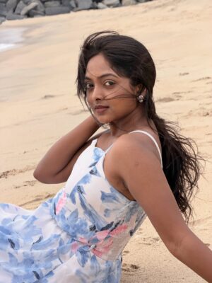 Vijaya Lakshmi Instagram - ಸರಿ ಸರಿ ನಾ ಚೋರಿಯು❤️ 

Pc @sunaad_gowtham @amruthayadavn thanku guys✨

#kannada #explore #photoshoot #follow #darshan