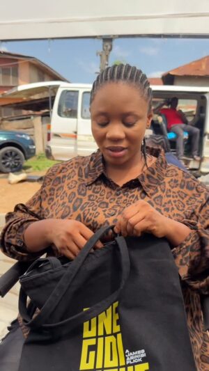 Wumi Toriola Instagram - On a cine adventure with @abinibi 

First job of the year 2026…

This story pleases creativity❤️❤️❤️❤️