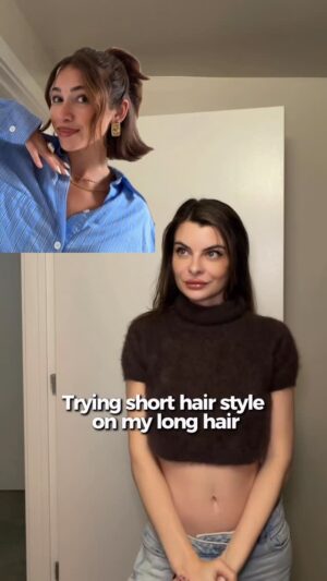 Yanina Mak Instagram - Pt.1 trying short hair styles on my long hair.
Did it work?
This hydration spray from @lorealparis MUST✅❤️
📸: a girl on Tik Tok @ isabell_denton and here @isabelldenton
#hairstyle#shorthair#longhairstyle#womensupportingwomen #girlstalk