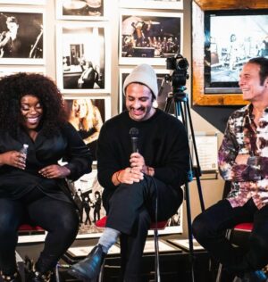 Yola Instagram - Big love to everyone that participated in this benefit and congrats to my loves @whyhunger on an epic night and a wildly successful weekend raising money so that folk can eat over the holidays and onwards! You might have noticed I’m talking to (Bruce) @springsteen, swipe to see what it looks like when he tells YOU he’s a fan of your music! Yeah i was about to say it myself but he beat me to it and I was definitely not expecting that! 🥲🥲🥲! What an epic group of people and may we continue to advocate for quality food for people all over the world and here at home! 

Slide 2: @dlavinhere 
Slide 3: @teresapyskaty 
Slide 4,5 & 6: @alphawolffphotos 
Slide 7: @melissa_lawlor_photography
#newjersey