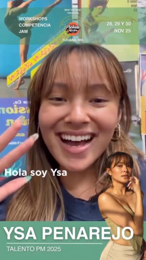 Ysa Penarejo Instagram - @ysapenarejo de @choreocookies 🍪 tiene un MENSAJE para ti!
Así como Ysa no podemos esperar para compartir todos juntos🫂❤️

Entrena con los mejores maestr@s y directores‼️ Manda dm para apartar tu lugar📱

REMINDER: Las APLICACIONES CIERRAN en NUEVE DÍAS🔔
Nuestro ganador absoluto ganará un premio en efectivo además del PASE DIRECTO A PRELUDE LAS VEGAS🥳❤️

Nos vemos en Prelude México🌵🔥

#tijuana #preludemexico #competencia #beatthebeat #workshops #mexico #talento
