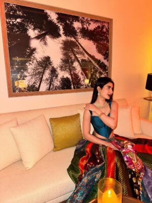 Yukti Chugh Instagram - Bolly music 🤝 me 

 Outfit1 : @plottwistlabel
Outfit 2 : @kalkifashion 
Outfit 3 : @kalkifashion 
Outfit 4 : @plottwistlabel
