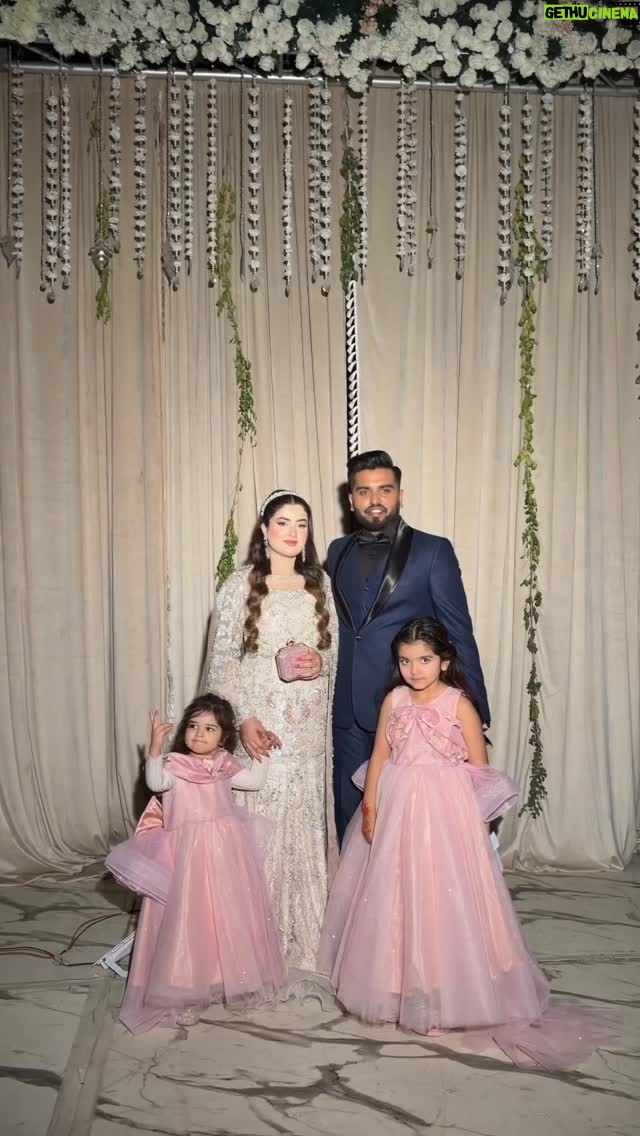 Zahra Waseem - 151.6K Likes - Finale💍
Co ord set @zahrasheheryar

👗 @mysiebytahira
Sherry’s @ricimelion 
Kids @fairytales.pak 
💄 @fazistudio
