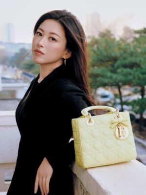 Zhu Zhu Instagram - Adding the new lady Dior by @jonathan.anderson into my collection 💛🥳