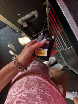 Zsá Zsá Inci Bürkle Instagram - backstage kein schlaf 🤍🌪️