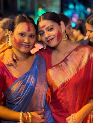 anushka roy Instagram - শুভ বিজয়া ❤️🥺