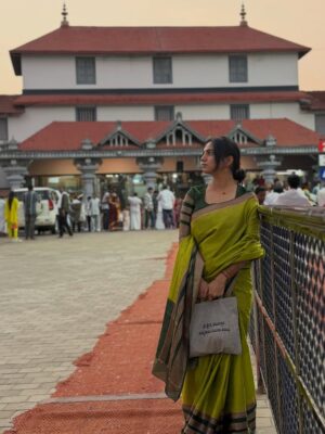 bhumika Basavaraj Instagram - ಧರ್ಮಸ್ತಳಕ್ಷೇತ್ರ ವರಪರಂ ಜ್ಯೋತಿಮ್ 🕉️..
#bhumikabasavaraj