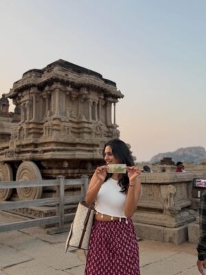 bhumika Basavaraj Instagram - HAMPI ✨🙏
#bhumikabasavaraj