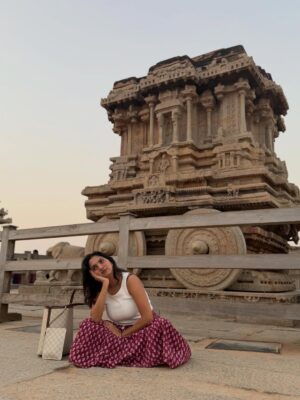 bhumika Basavaraj Instagram - HAMPI ✨🙏
#bhumikabasavaraj