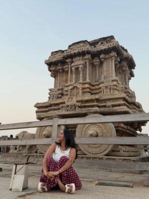 bhumika Basavaraj Instagram - HAMPI ✨🙏
#bhumikabasavaraj