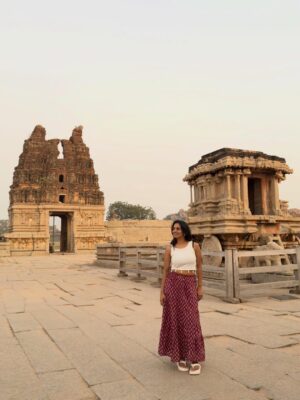 bhumika Basavaraj Instagram - HAMPI ✨🙏
#bhumikabasavaraj