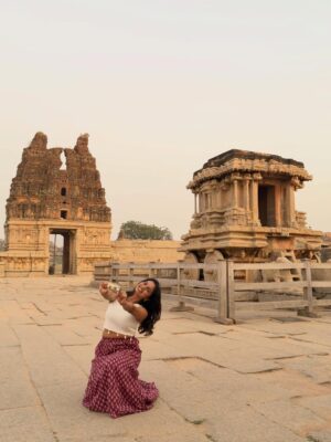 bhumika Basavaraj Instagram - HAMPI ✨🙏
#bhumikabasavaraj