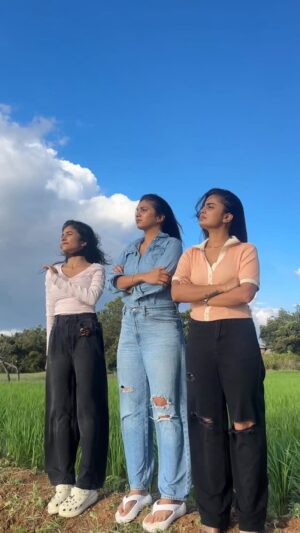 bhumika Basavaraj Instagram - Collecting moments ✨🫶
@madhu_0006 @nisha_ravindra_official_ 
#bhumikabasavaraj  #explore  #mysore