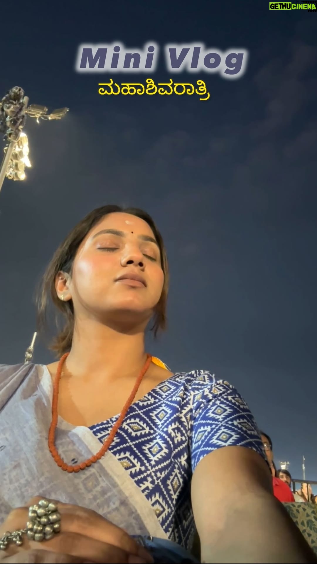 bhumika Basavaraj - 85.2K Likes - This was my Shivaratri-2025 ✨🙏
How about yours..??? 

#bhumikabasavaraj #ishafoundation