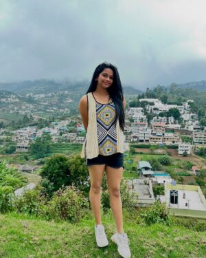 brunda Prabhakar Instagram - Above the clouds, beyond the noise. 🌄 

#KodaikanalVibe #brundaprabhakar #selflove #instapost