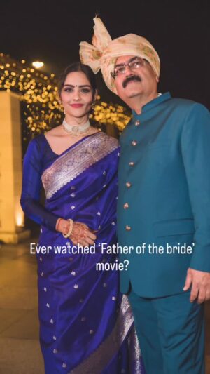 diksha sharma Instagram - He kept buffering for two business days🤣
.
.
.
.

[pregnant apparently, pregancy announcement, father of the bride, father reacts, funny, fyp, bump diaries, pregnant 2025]