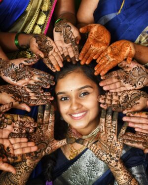 eyeconic Aishwarya Instagram - Memories from Marriage ❤️ MEHENDI
