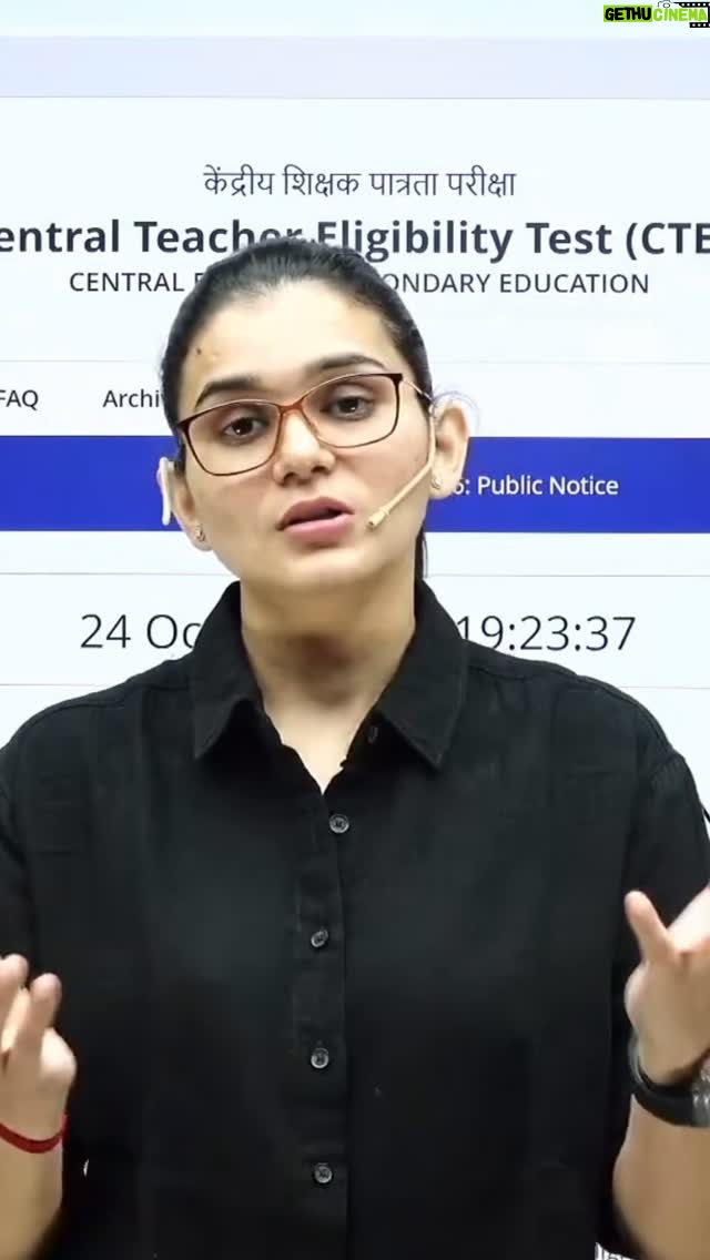himanshi singh - 59.9K Likes - CTET Notification 2026
#cbsectet