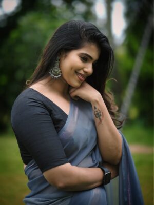 ichandanak gowda Instagram - ನಾಜೂಕು ನಾರಿ ♥️🌸

#instgram #saree #karnataka #kannada #instagood #explore #foryou #trending