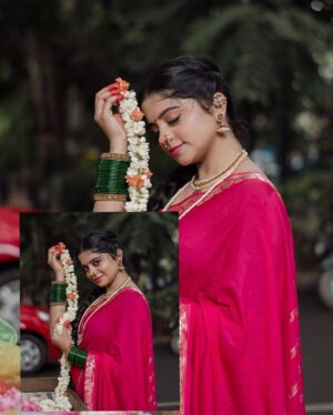nethra gowdaa Instagram - ನೀ ನಗಲು ಹೂ ಬಿರಿದಂತೆ 🪷🙈♥️

Click📸: @joshi___photography____ 
In frame: @nethra_gowdaa 
.
.
..#instagram #reelsinstagram #reelit #fyp #bhfyp#vintageshots#udupiphotographer
#trending #trendingreels #trendingsongs
#trendingaudio #trendingnow #aesthetics
#aestheticreels #aestheticedits #traditional
#saree#bharatanatyamphotography#keralaphotographers#kannurphotographers#themesphotography
#indiantrasitionalwear#bengaluruphotographers#explore#trendingpost#lightroom#joshiphotography#reelsviral#trendingreels