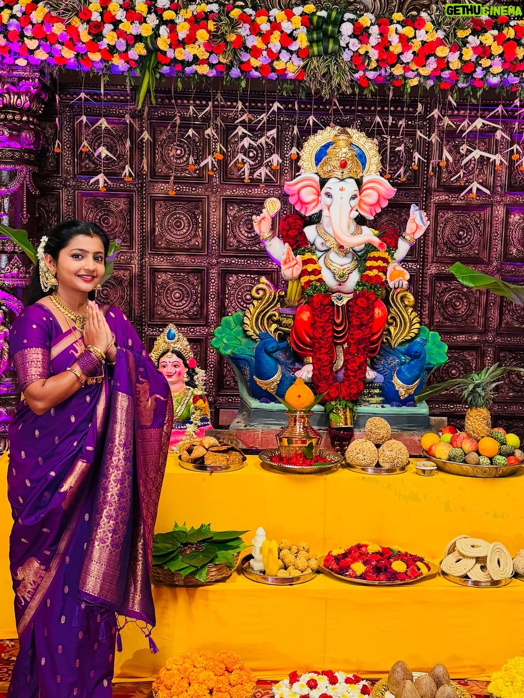 prathima thakur - 93.8K Likes - ಎಲ್ಲರಿಗೂ ಗೌರಿ ಗಣೇಶ ಹಬ್ಬದ ಹಾರ್ಧಿಕ ಶುಭಾಶಯಗಳು🌸🙏