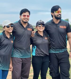 prathima thakur Instagram - We won the match 🥳🫶
Full happy 🥰

@trivikrammanjunath 
@suma_naik0266 
@harini_shreekanth_official 
@gagan.vihaari.offl 
@babygreeshma_ 
@nishithrajshetty