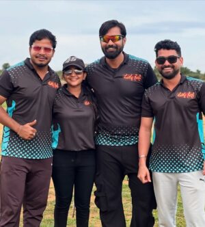 prathima thakur Instagram - We won the match 🥳🫶
Full happy 🥰

@trivikrammanjunath 
@suma_naik0266 
@harini_shreekanth_official 
@gagan.vihaari.offl 
@babygreeshma_ 
@nishithrajshetty