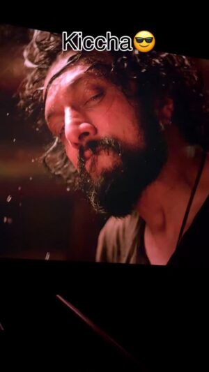 preethi nayaka Instagram - What a movie @kichchasudeepa boss😎💜🫶

#mark #kiccha #madhakari #trending #viral
