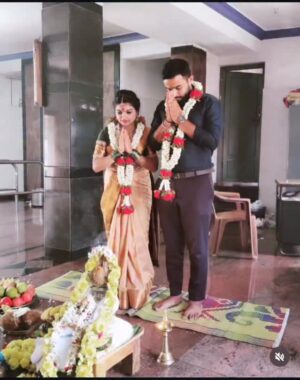 ranju Instagram - 💍Finally one year completed happy engagement day my love ❤️👩‍❤️‍👨