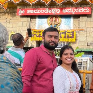 ranju Instagram - #happydasara #chamudeshwaritemple #amma