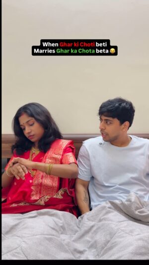 reenu Debnath Instagram - Chota beta   Choti beti = Chote Chote kalesh 😂

#reenudebnath #kainfam #reelkarofeelkaro #reelitfeelit #feelkaroreelkaro #feelitreelit #comedy #desimemes #marriage